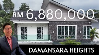 House Tour 2  RM 6880000 l 2 Storey Bungalow in Damansara Heights  Kuala Lumpur [upl. by Cirdor]