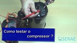 Como testar compressor [upl. by Llatsyrk]