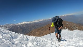 Trekkinghiking Cerro Conchalí Chile [upl. by Tumer]