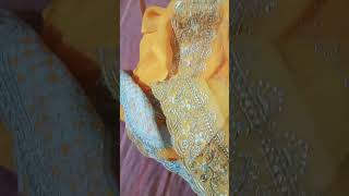 Meesho saree unboxing product review 😍❤️ [upl. by Sirej164]