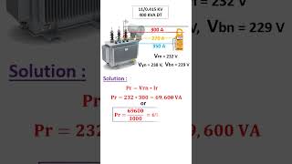 ampere to kva calculation  how to convert ampere to kva  ampere se watt kaise nikale [upl. by Procora206]