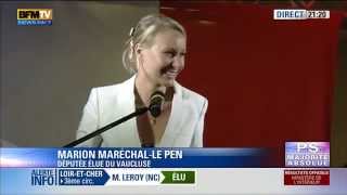 Allocution  Marion Marechal Le Pen député FN à lAssemblée Nationale Carpentras [upl. by Katine]