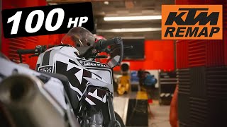 2023 KTM 790 Duke  100 HP True Wheel Power Stage 1 Tune [upl. by Val]