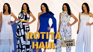 Rotita Clothing Try On Haul amp Review [upl. by Ytak]