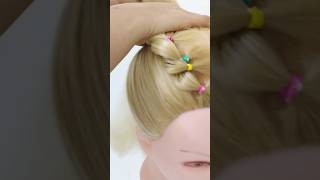 hairstyles easy hairstylshorthairweav shortvideo [upl. by Edyak]