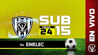 Independiente del Valle vs CS Emelec  Campeonato de Formativas  Sub 15  Fecha 24 [upl. by Mackler]