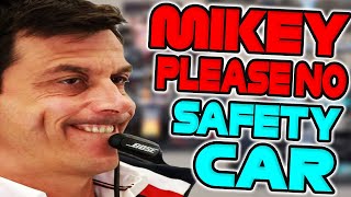 Toto Wolff ft Michael Masi  No Mikey No Abu Dhabi Radio 2021 [upl. by Airet412]