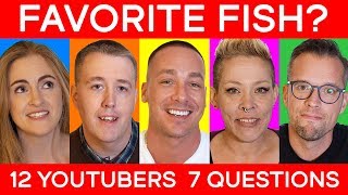 12 FishTubers Answer Your Questions ft King Of DIY Rachel OLeary Aquarium CoOp amp More [upl. by Ling]