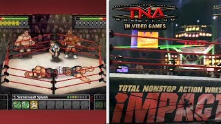 The History of TNA Wrestling in Video Games [upl. by Ralat]