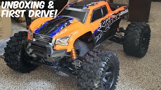 NEW 2023 Traxxas XMaxx 8s Unboxing and First Drive [upl. by Ecnahs]