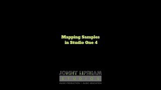 Mapping Samples In Studio One 4 [upl. by Bishop83]