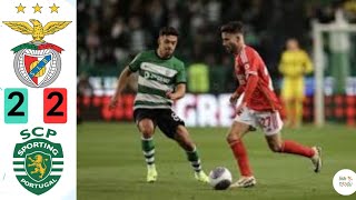 SL BENFICA vs SPORTING CP TAÇA DE PORTUGAL 22 Highlights  Goals 2024 benfica sporting [upl. by Nwahsid]