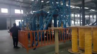 ship hawser making machine [upl. by Airtemed]