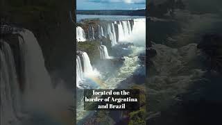 Greatest Wonders of Nature । Iguazu Falls shorts inspiration [upl. by Collen86]