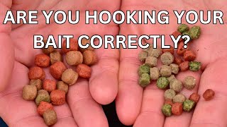 ARE YOU HOOKING YOUR BAIT CORRECTLY Expander Pellet Fishing [upl. by O'Hara]