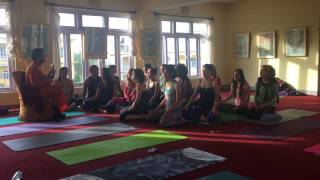 Sarvesham Svastir Bhavatu  YogaKioo 300hour Advanced Yoga TTC [upl. by Ayikat182]