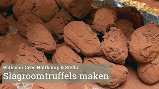 Cees Holtkamp maakt slagroomtruffels [upl. by Nahtannhoj960]