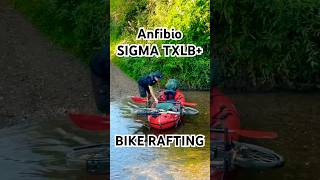 BIKERAFTING  im Anfibio Sigma TXLB packrafting packraft outdooradventure [upl. by Ndnarb]