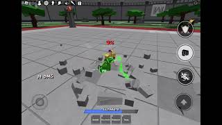 Simple deku combo roblox heroesbattlegrounds deku combo [upl. by Thornburg788]