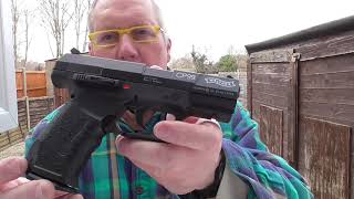 UMAREX WALTHER CP99 PISTOL OUTDOOR REVIEW 25022023 [upl. by Damalas392]