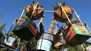 Fliks Flyers FULL POV Ride at Disney California Adventure A Bugs Land Disneyland Resort 2018 [upl. by Earvin]