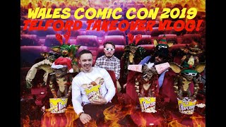 WALES COMIC CON 2019 TELFORD TAKEOVER VLOG [upl. by Zavala]