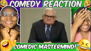 FOREIGNER REACTS TO MISPRONUNCIATION SKETCH  RONNIE BARKER  TWO RONNIES [upl. by Gluck]