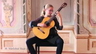 Debut Concert by Leonora Spangenberger 12 at Eggenburg Guitar Festival [upl. by Ariela381]