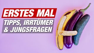 DAS ERSTE MAL 💦 Tipps Vorbereitung und Irrtümer mit Jungsfragen [upl. by Eelik]