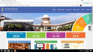 How to search court order and judgment  कोर्ट आर्डर कैसे देखे [upl. by Eslehc]