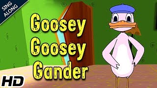 Goosey Goosey GanderHD SING ALONG Nursery Rhyme  Popular Nursery Rhymes  Shemaroo Kids [upl. by Niwrek]