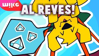 ¡DIAMANTITO 2 AL REVÉS 😱 MENSAJES SUBLIMINALES PARODIA MUSICAL ANIMADA DE MIKECRACK CoMPaS [upl. by Oskar]