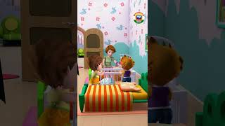 ঘুম থেকে উঠে পরার গান Yes Yes Wake Up Song Shorts ChuChuTV BanglaRhymes KidsSongs [upl. by Rayham800]