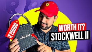 Marshall Stockwell II in 2023 The best looking portable speaker review [upl. by Irodim]