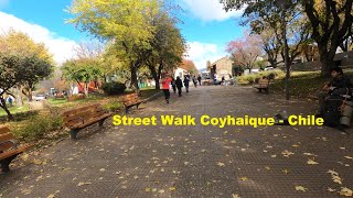 🇨🇱 Street Walk Coyhaique  Chile  4K [upl. by Zebadiah]