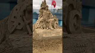 Magnificent Sand Sculptures  Parksville Sand Sculpting Competition 2024 in 4K [upl. by Havot]