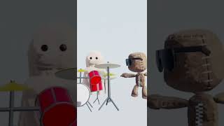 All my fellas  LittleBigPlanet animation littlebigplanet sackboy playstation [upl. by Anaigroeg]