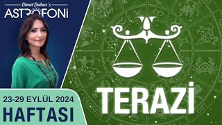 Terazi burcu haftalık burç yorumu 2329 Eylül 2024 Astrolog Demet Baltacı astroloji burçlar [upl. by Elpmet167]