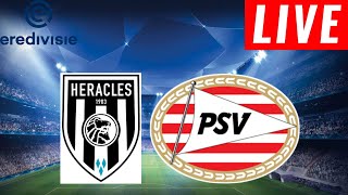 Heracles vs Psv Eindhoven Live Score  Netherlands Eredivisie 2024  Full Match Stream [upl. by Adilen]