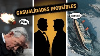 ¿Puedes creer estas coincidencias LOCAS que suceden en la vida real [upl. by Earas]