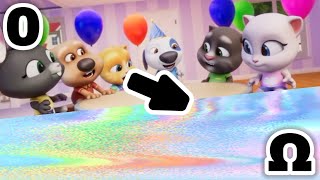 Talking Tom amp Friends Hanks Birthday Cake Mystery But They Cook To ABSOLUTE INFINITY CAKES [upl. by Nwahsem598]