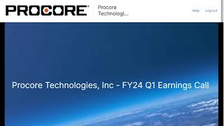 Procore 2024Q1 Earnings Call [upl. by Uwkuhceki]