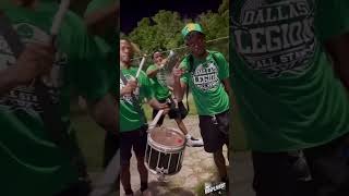 Dallas Legion Snares amp Tenors looking for 1v1 action💨 drumline drums hbcubands [upl. by Thorlay488]