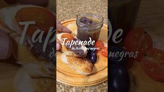 Tapenade de Aceitunas negras patedeaceitunas aceitunas tapenade [upl. by Yung]