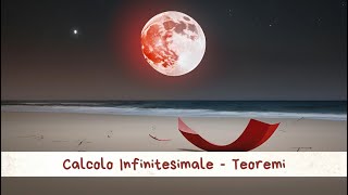 Calcolo infinitesimale  Teoremi [upl. by Airret]