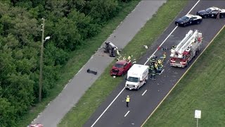 Fatal crash on Gandy Bridge [upl. by Australia36]