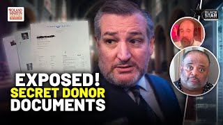 Ted Cruzs SECRET Donor Documents EXPOSED Heres A Peek At How The Nefarious Swamp Works [upl. by Aicenev]