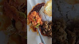 Nasi Lemak Rendang Cik Jah kg paya dalam [upl. by Kelwen]