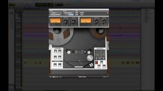 Ampex ATR102 Mastering Tape Recorder PlugIn Trailer for UAD2 [upl. by Uriisa]