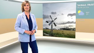 Weervrouw Sabine Hagedoren met het Vlaamse weerbericht van woensdag 24 januari 2024 op VRT 1 [upl. by Zachary]